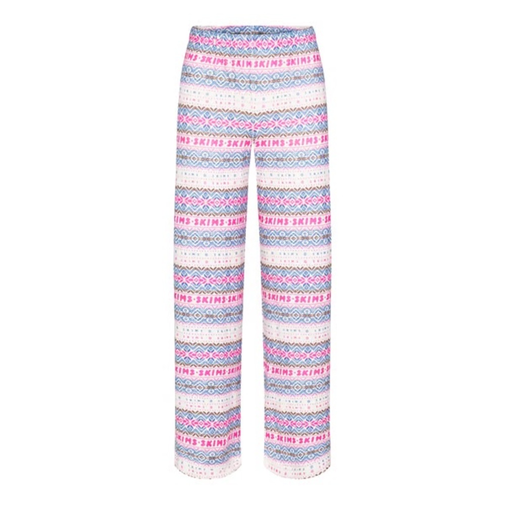 SKIMS LOGO PLUSH POINTELLE PANT OPAL SMALL